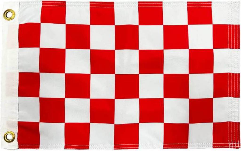 SYII Checkered Flag 12x18 Inch Outdoor