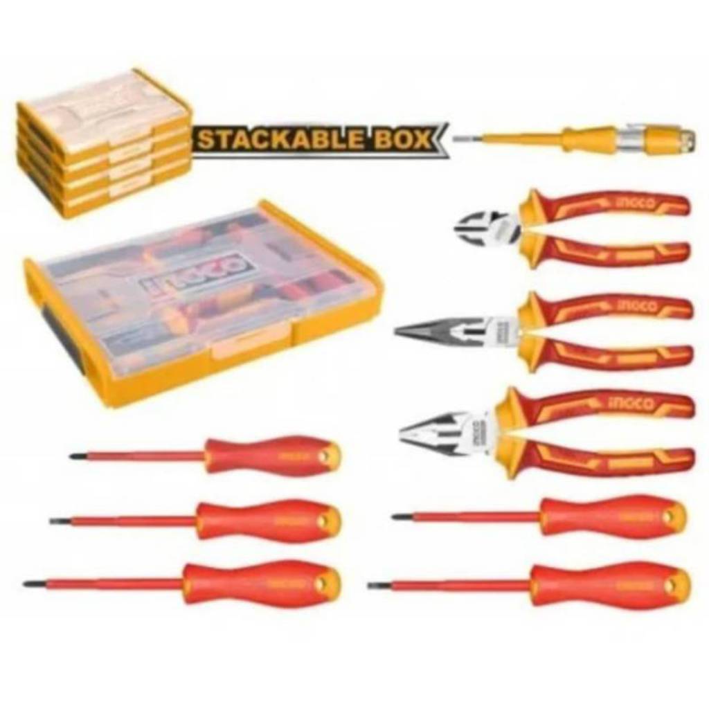 Insulated Hand Tools Box Set -9pieces