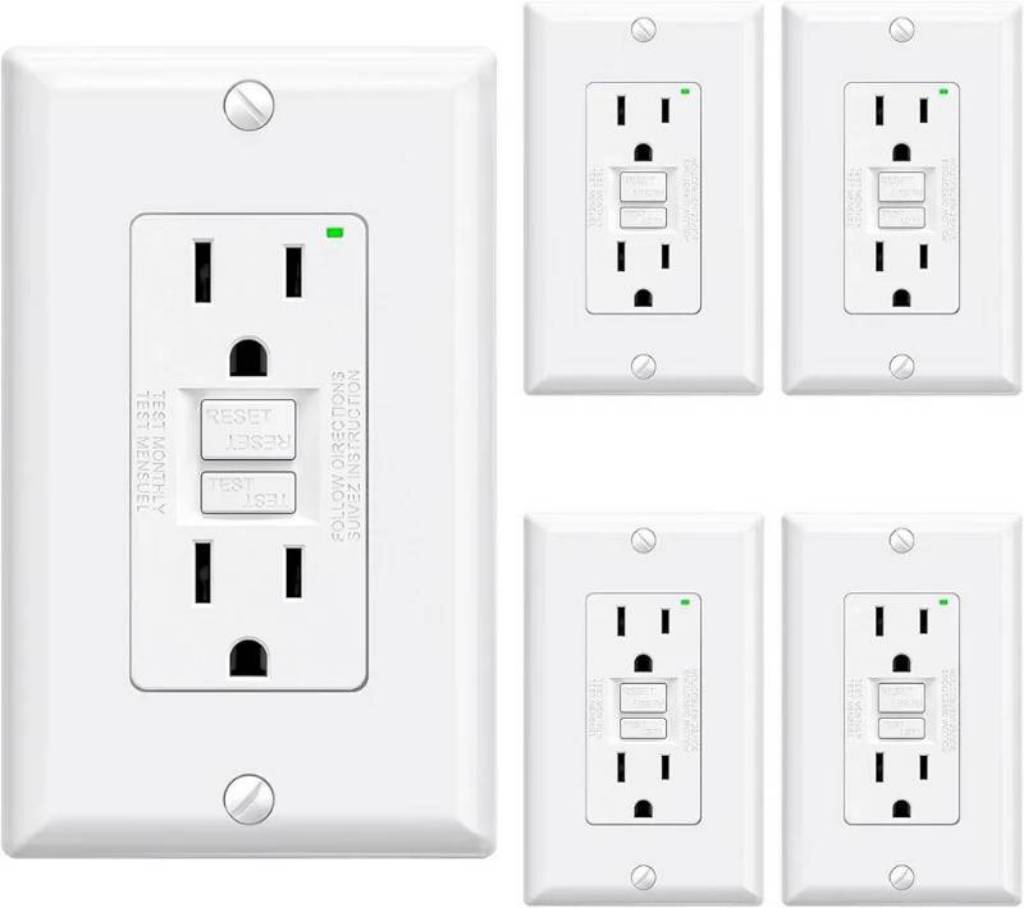 ELEGRP GFCI Outlet 15 Amp